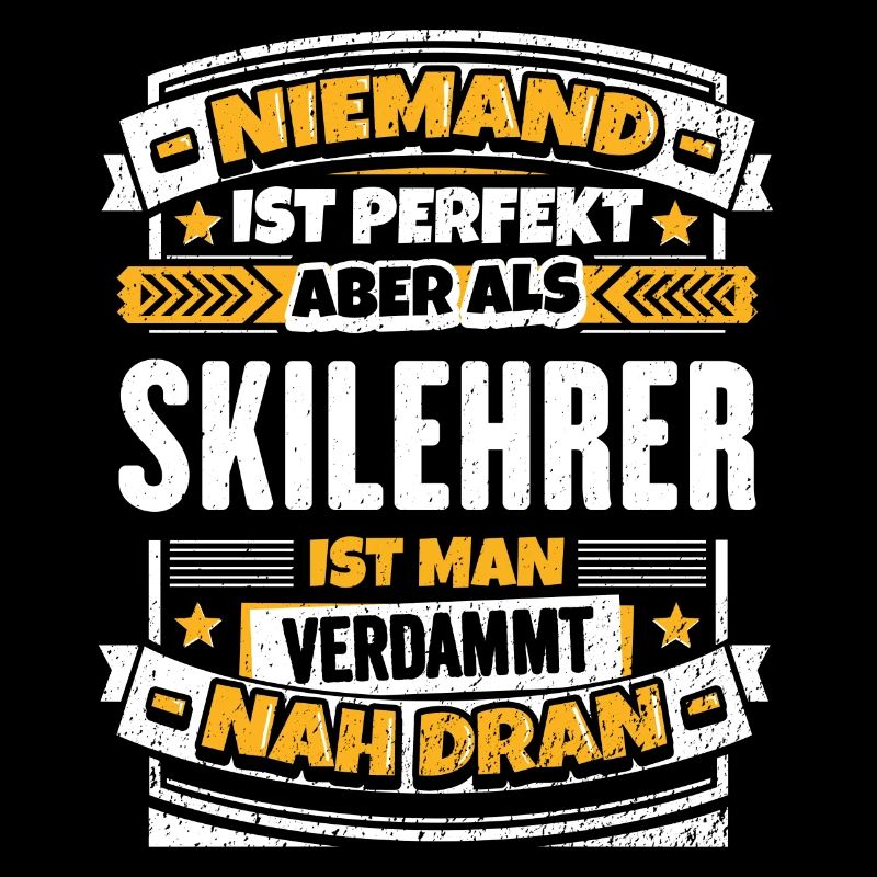 Lustiger Skilehrer Spruch