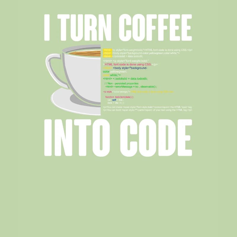 Lustiges Computer Kaffee Programmierer Design