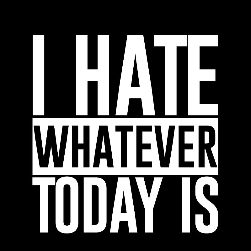 I Hate Whatever Today Is 2
