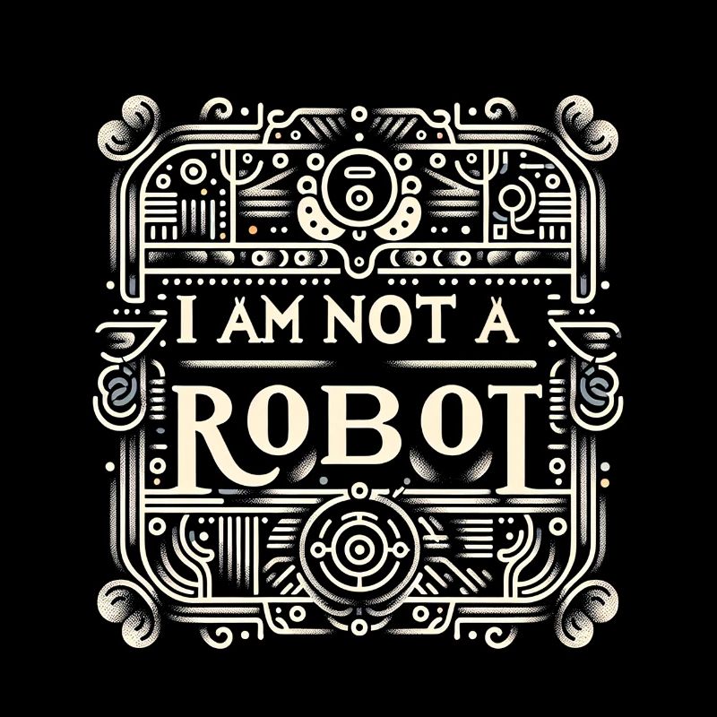 Je ne suis pas un robot 5