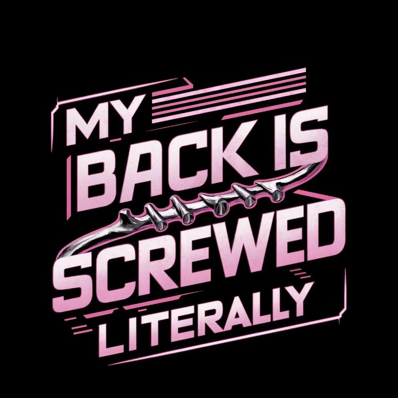 My Back Is Screwed Literally 16