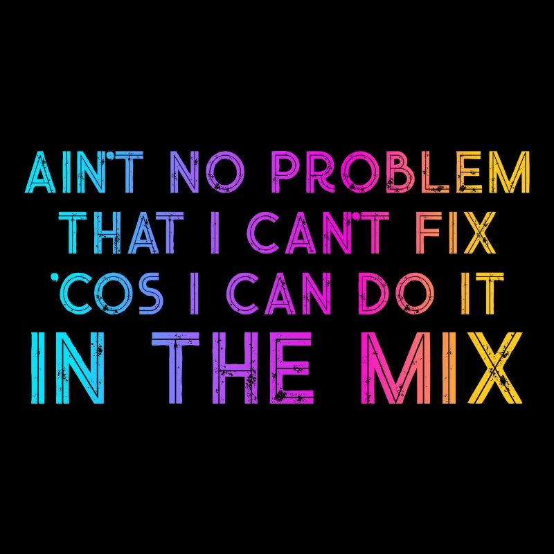 Problem fix in the Mix Spruch DJ Music Vinyl Fun