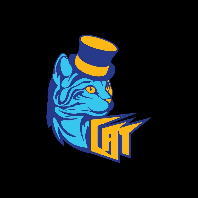 Chat bleu / chat bleu