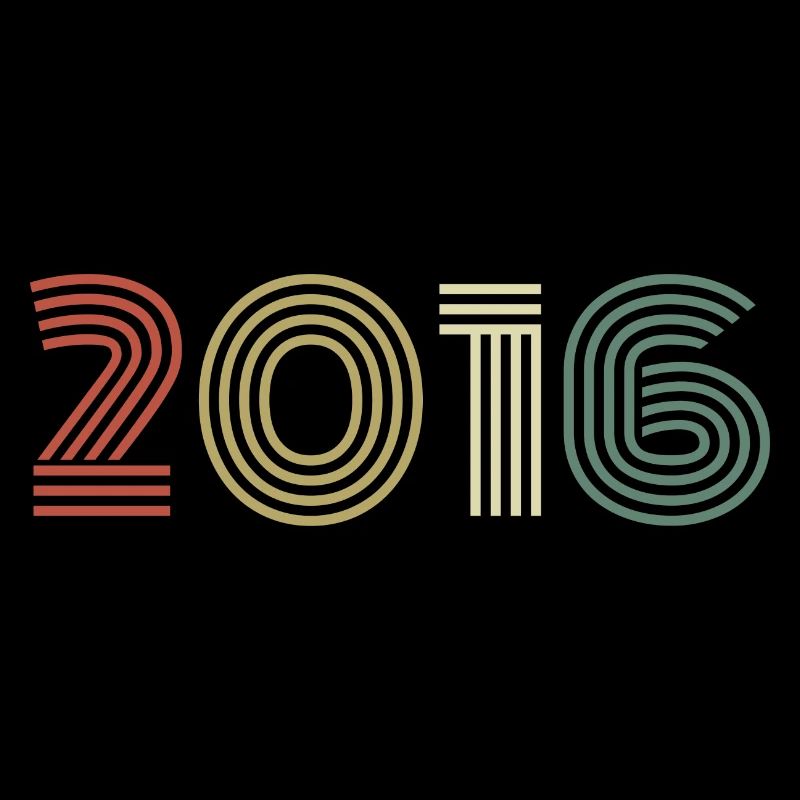 2016 Birthday Vintage 2016 Gift 2016