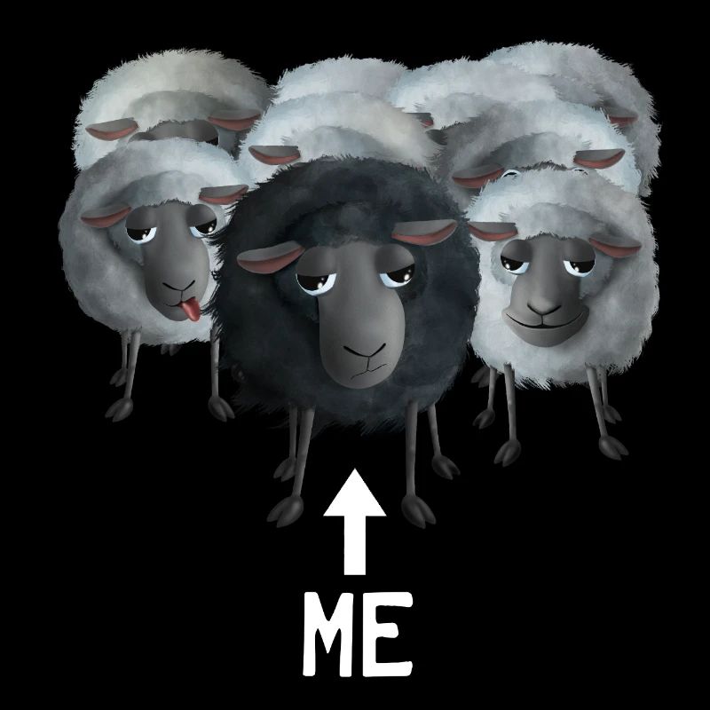 Doux mouton - moi le mouton noir