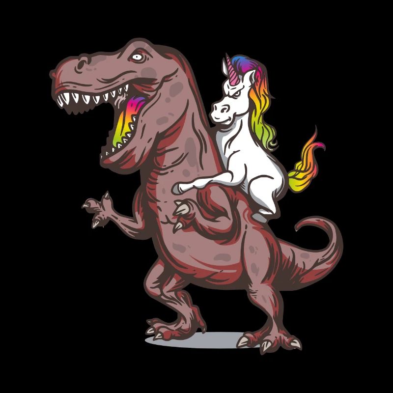 Rex licorne dino