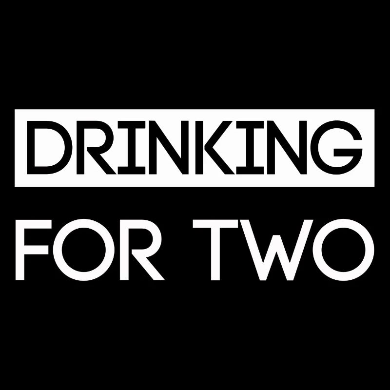 Drinking for two shirt