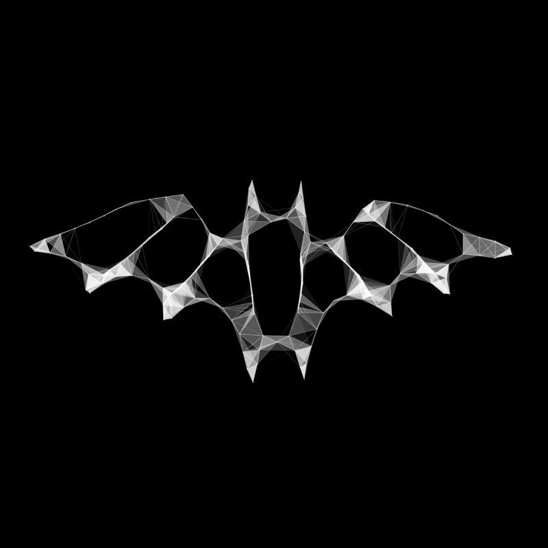 Fledermaus Geometrisch