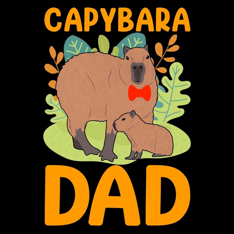 Capybara Papa Capy