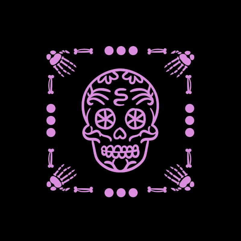 Mexican Skull - Skull Pink