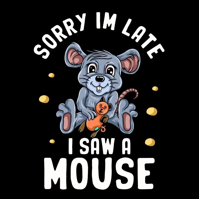 Maus Mäuschen Geschenk Ratte Nager Mouse Lausemaus