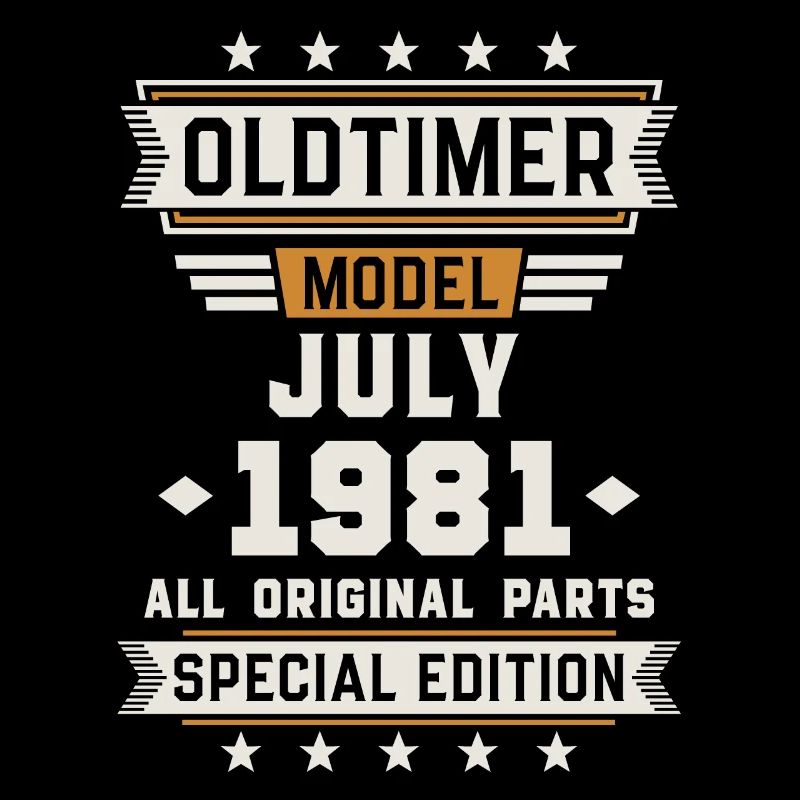 Oldtimer Juli 1981 Geburtstag Geschenk