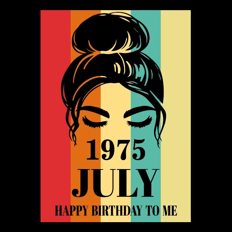 Juillet 1975 Joyeux anniversaire à moi
