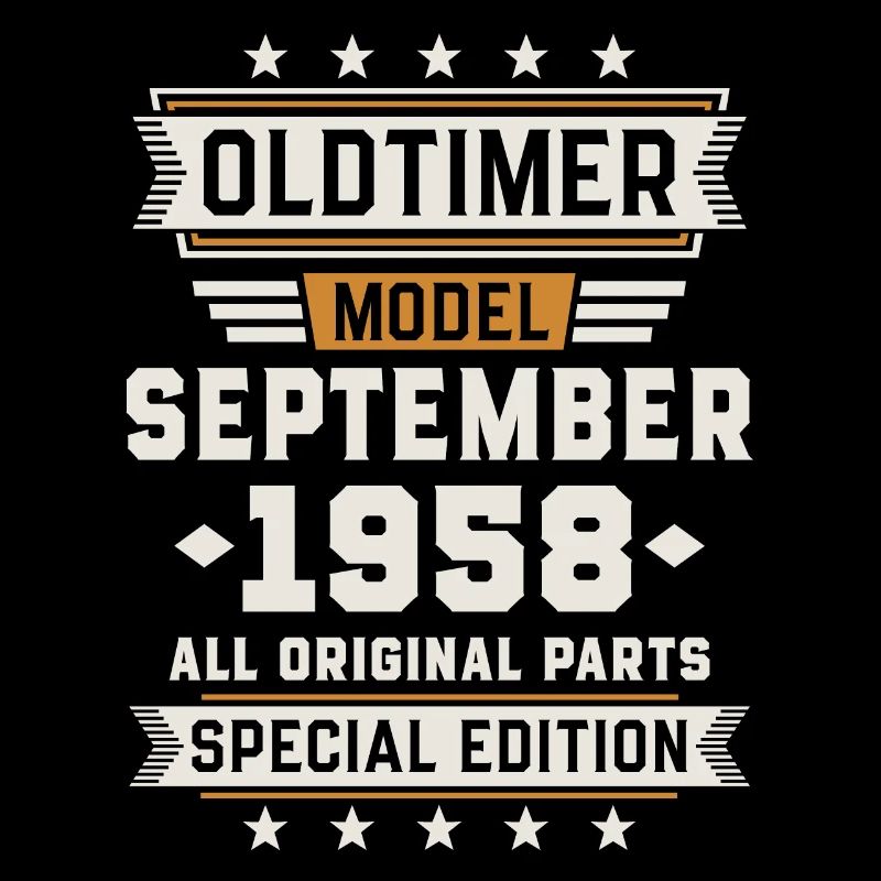 Oldtimer Septembre 1958 Cadeau d’anniversaire