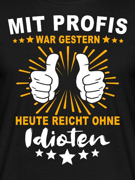 Einmal Mit Profis Arbeiten