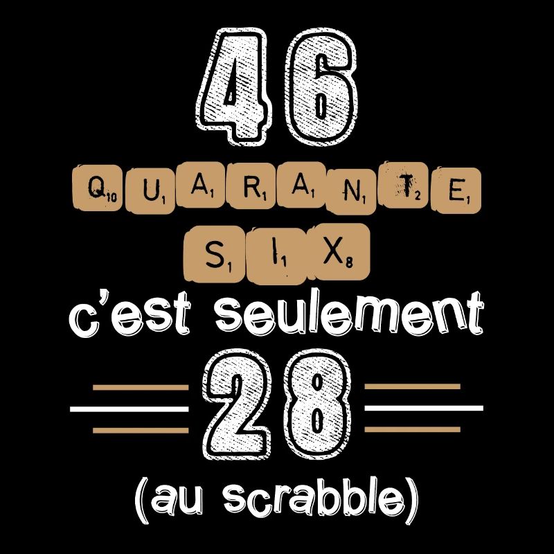Anniversaire 46 ans, idée cadeau date de naissance