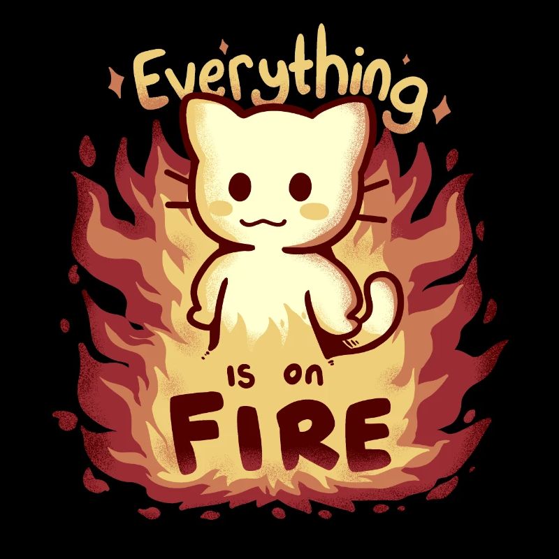 Tout est en feu