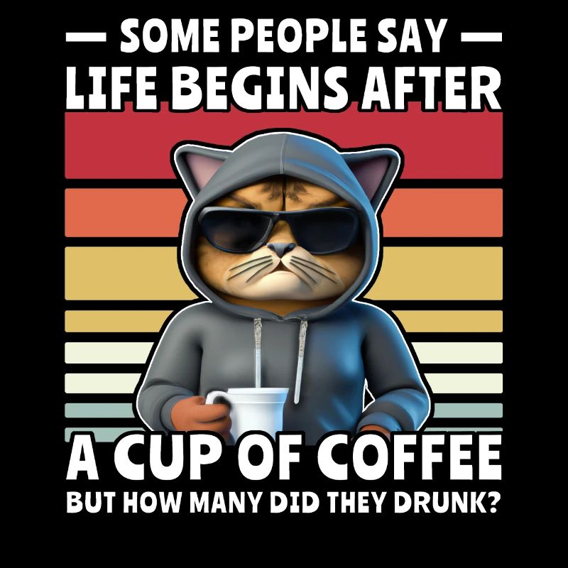Retro Cat Coffee