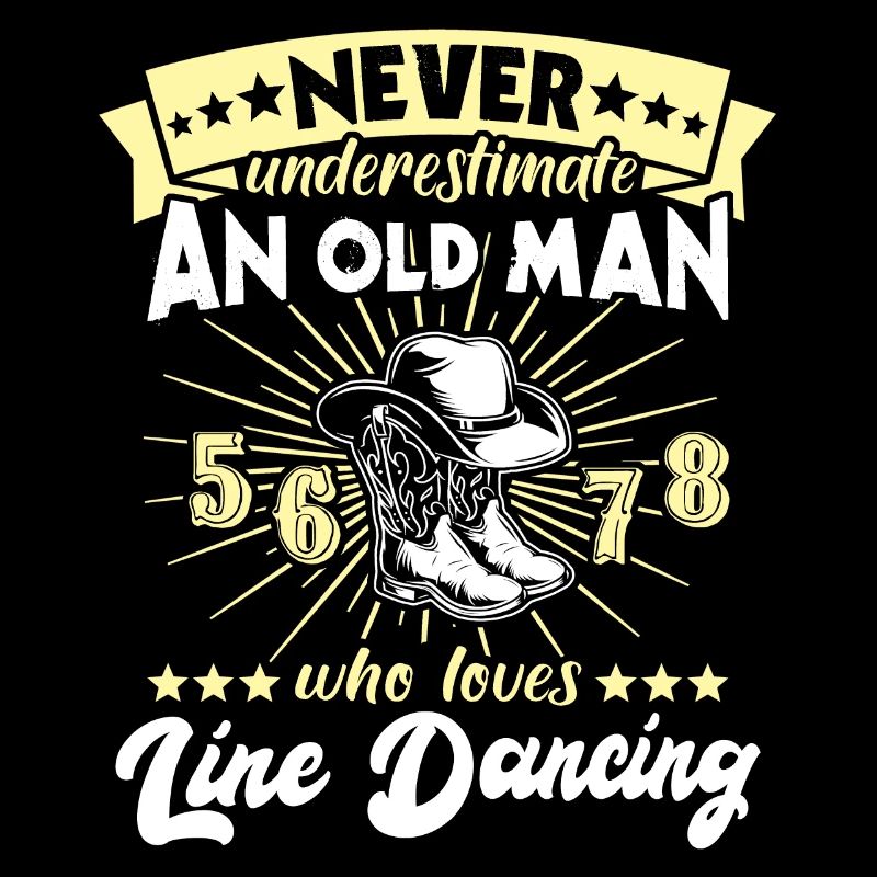 Underestimated Line Dance Man