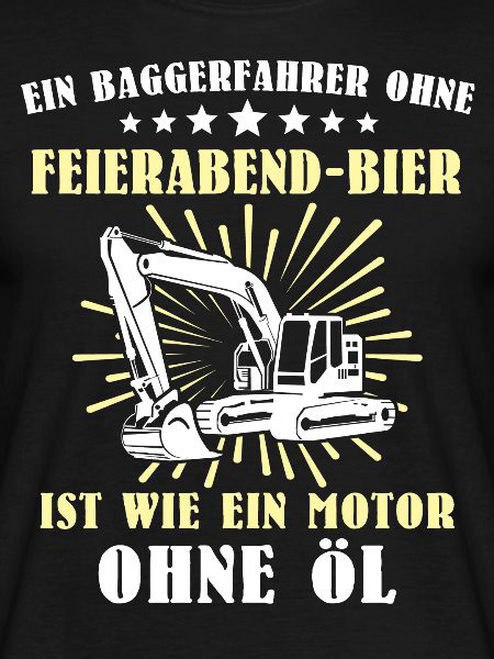 Baggerfuehrer Baggerfahrer
