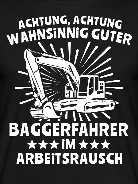 Baggerfahrer Bagger