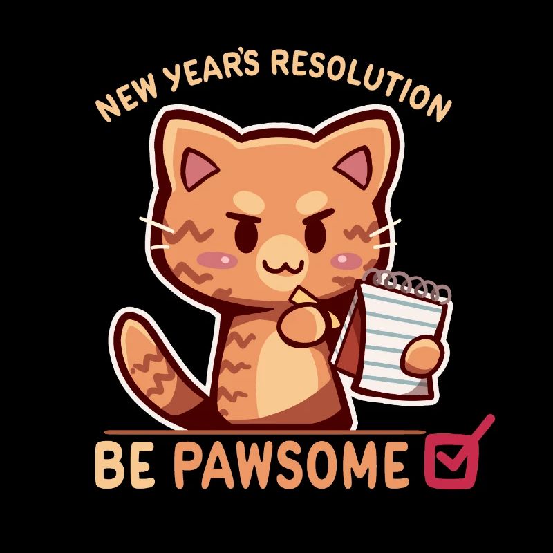 New Years Resolution is to Be Pawsome