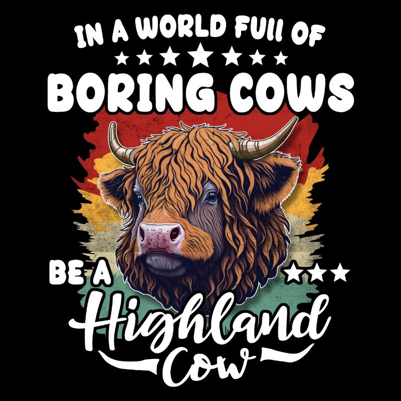 Highland cattle cattle