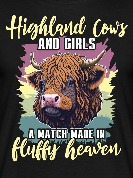 Hochlandrinder Mädchen Cattle Cow