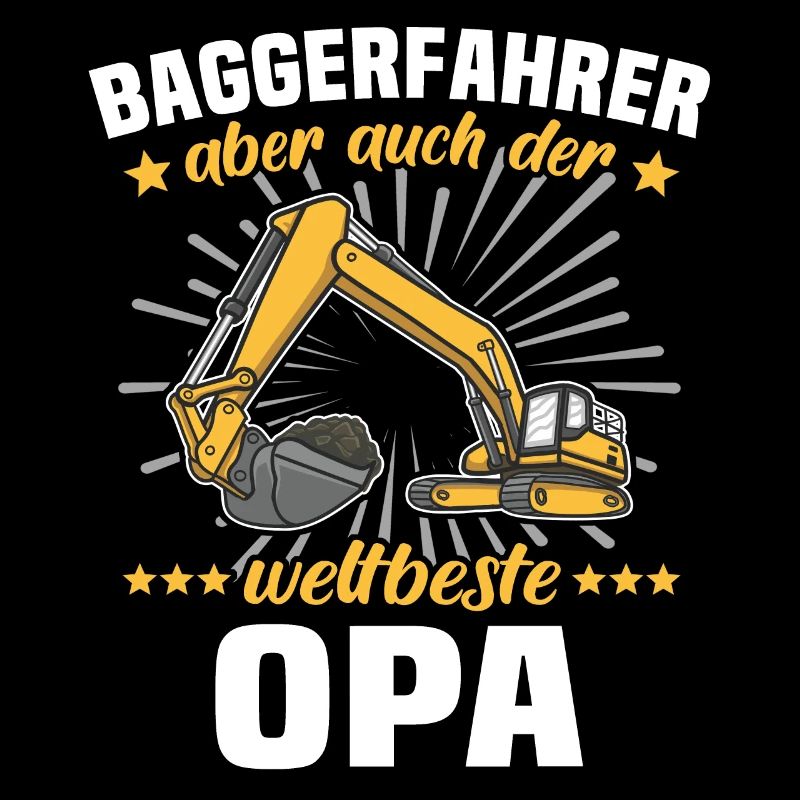 Opa Baggerfahrer