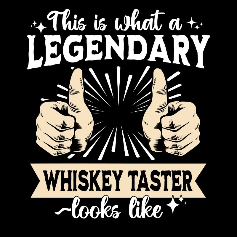 Legendärer Whiskey Trinker