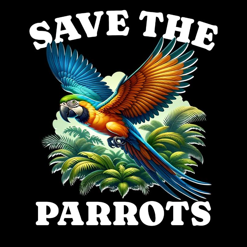 Save Macaw Parrot