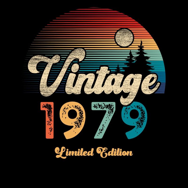 Millésime 1979 Anniversaire Rétro