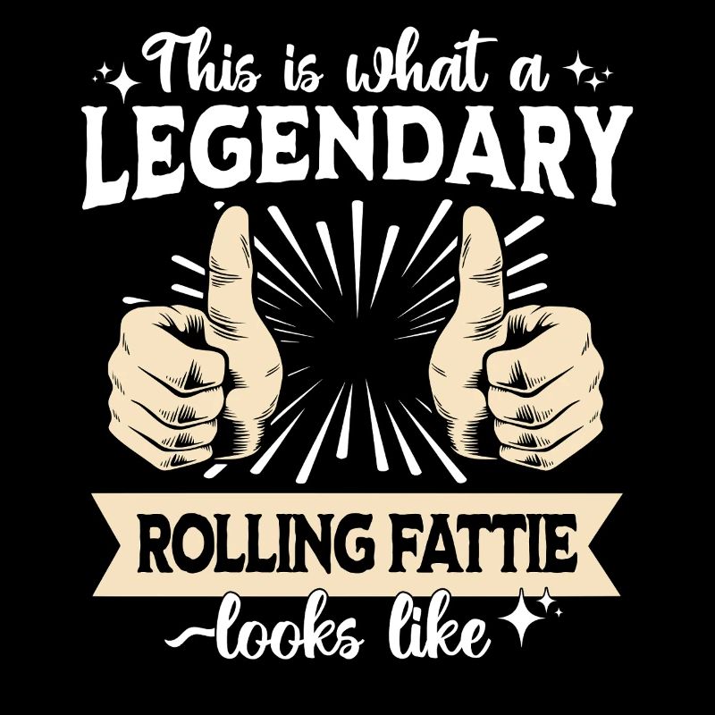 Legendärer Rolling Fattie Papa