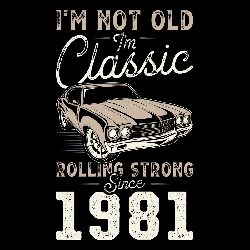 Geboren 1981 Geburtstag Oldtimer
