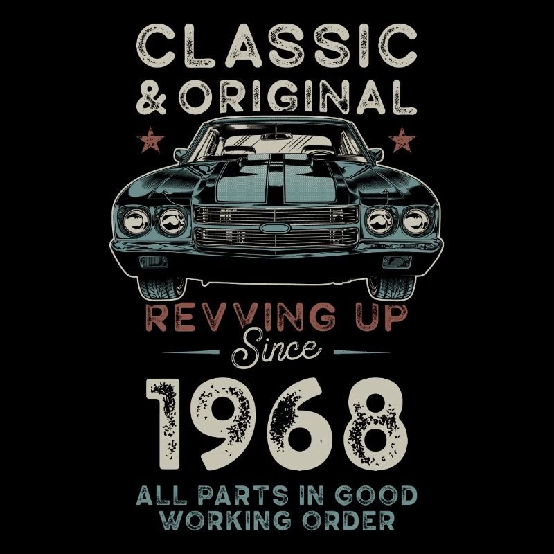 Geboren 1968 Geburtstag Oldtimer