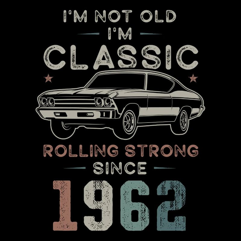 Geboren 1962 Geburtstag Oldtimer