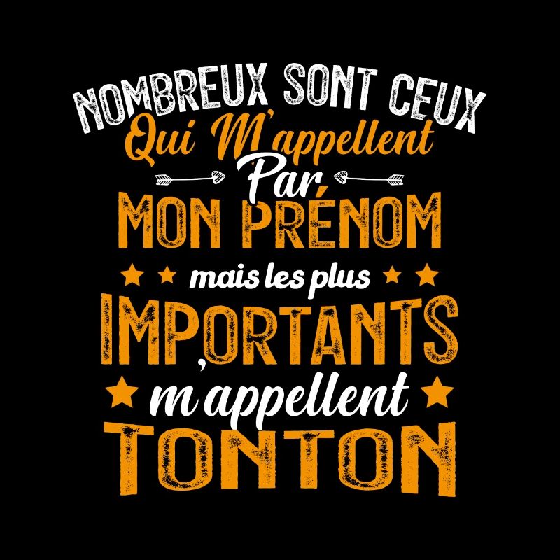 Les Plus Importants M'appellent Tonton Cadeau