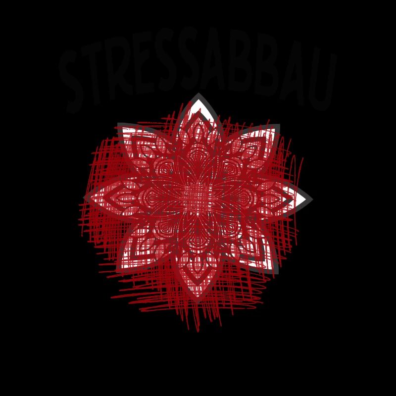 Stressabbau Mandala wer hat denn hier Stress?