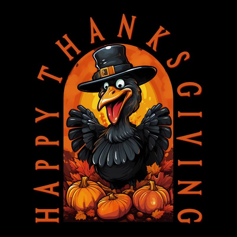Dinde Joyeux Thanksgiving