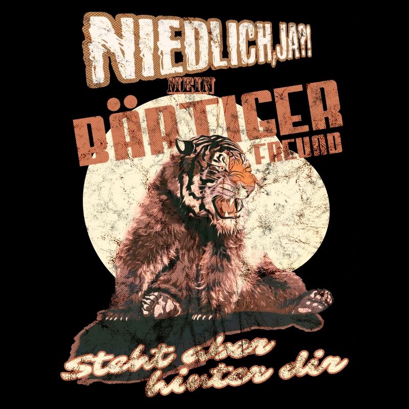 bärtiger freund niedlich?