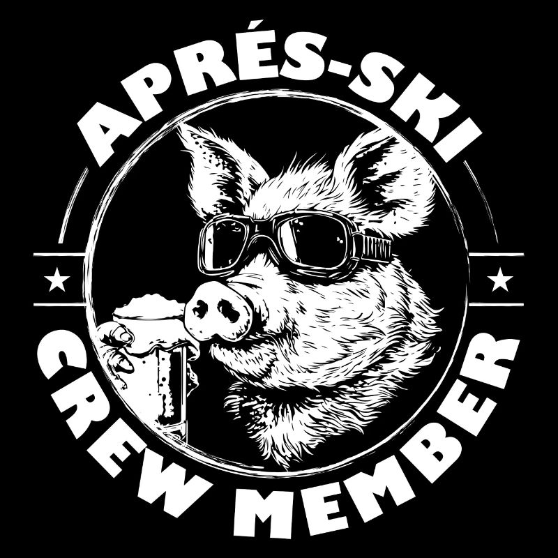 Pig Après Ski Pig Team Saying
