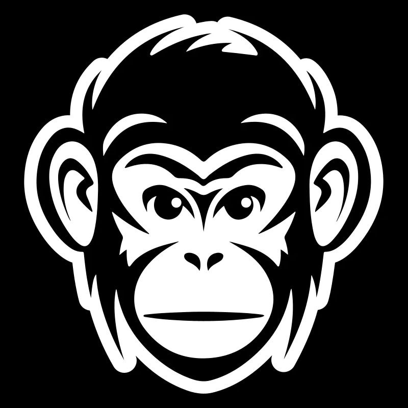 Affe Kopf