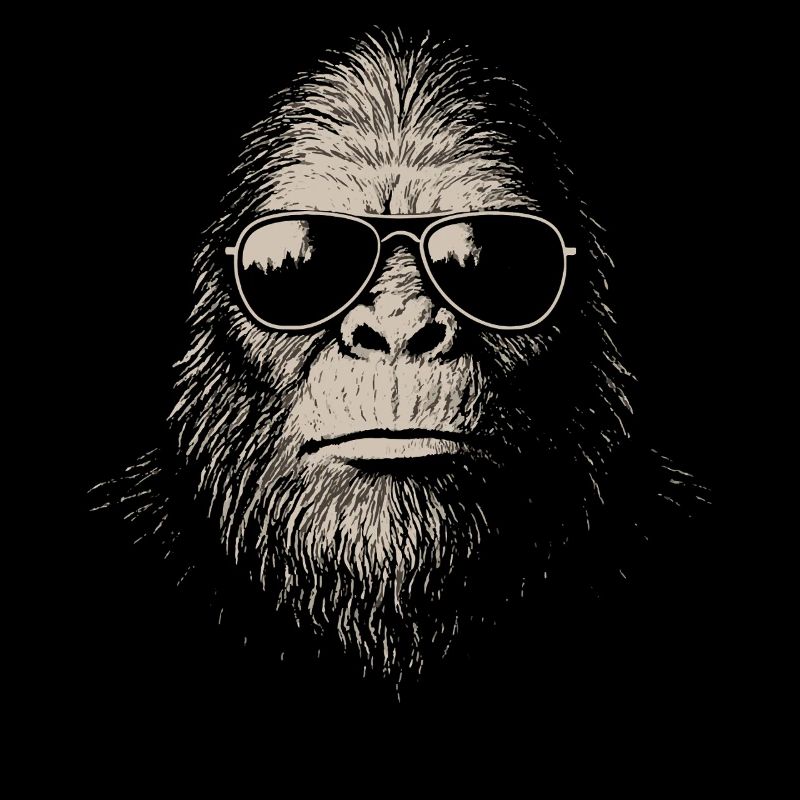 Bigfoot Sasquatch Mythical Creature Lunettes de soleil