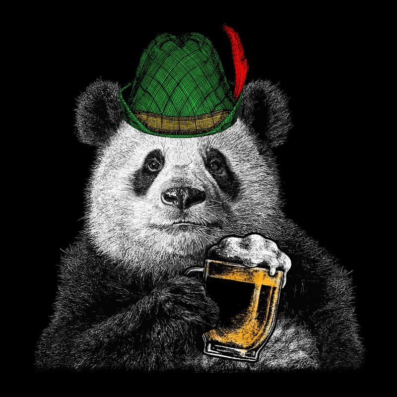 Panda à la bière