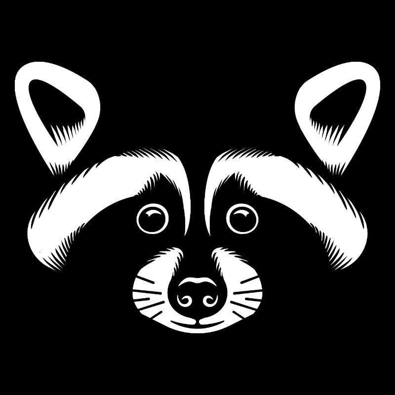 Waschbär Kostüm - Waschbrett Bauch Geschenk