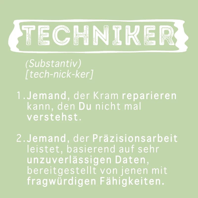 TECHNIKER WÖRTERBUCH