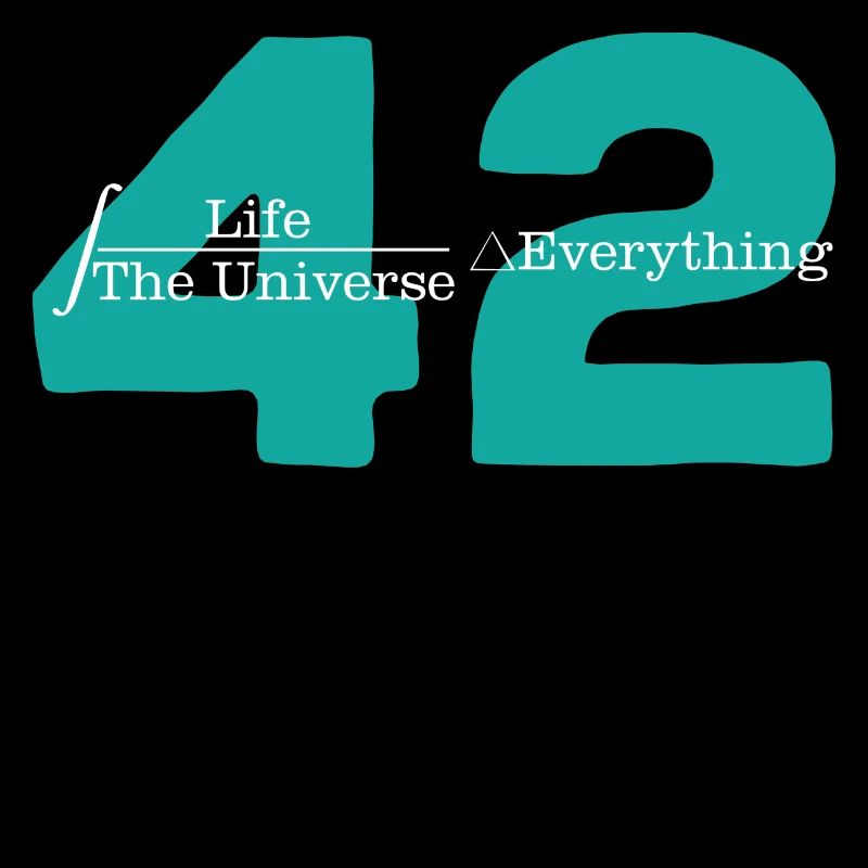 Univers 42 La réponse à la vie Cooles