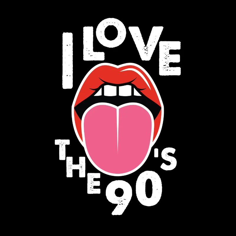 Ich liebe die 90er Stones Lustiges Geschenk