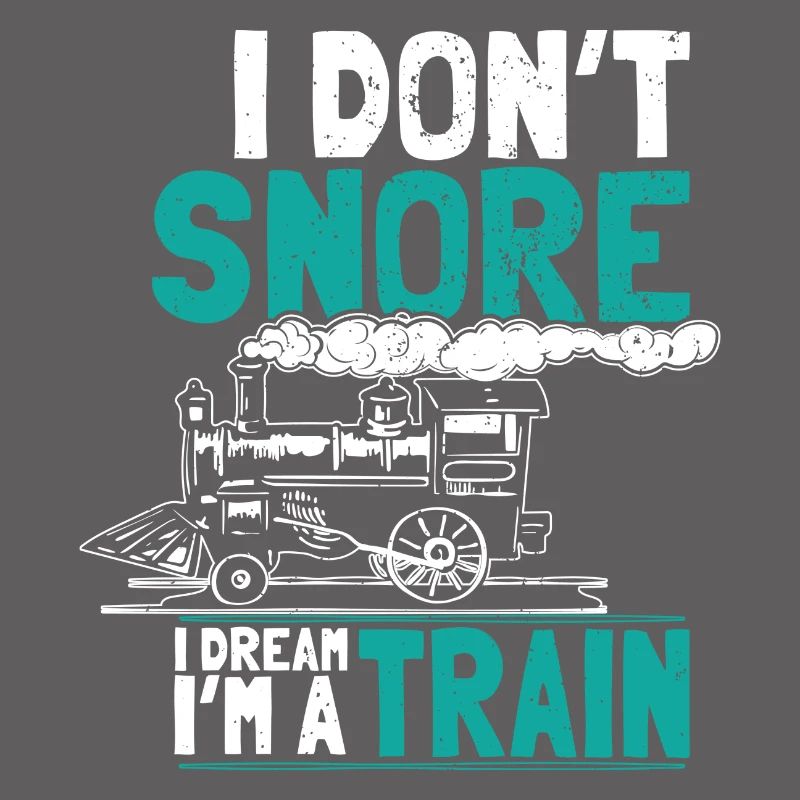 Snoring like a train dreaming