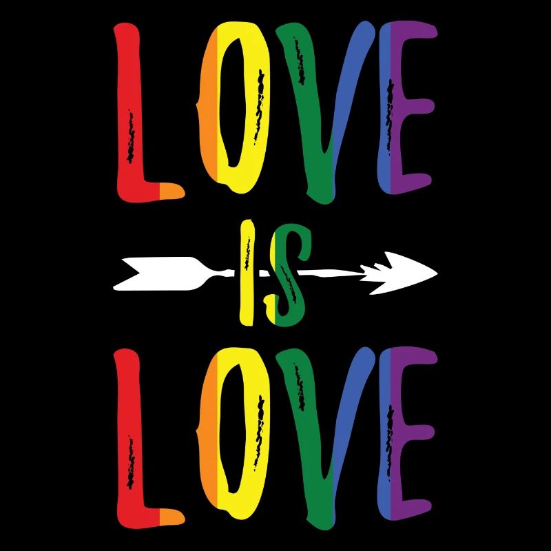 LGBT Liebe ist Liebe Symbol